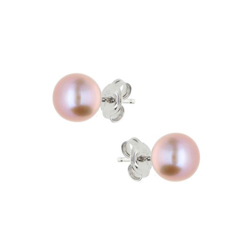 Gaura Pearls ezüst fülbevaló gyönggyel 1012172-00-1_6